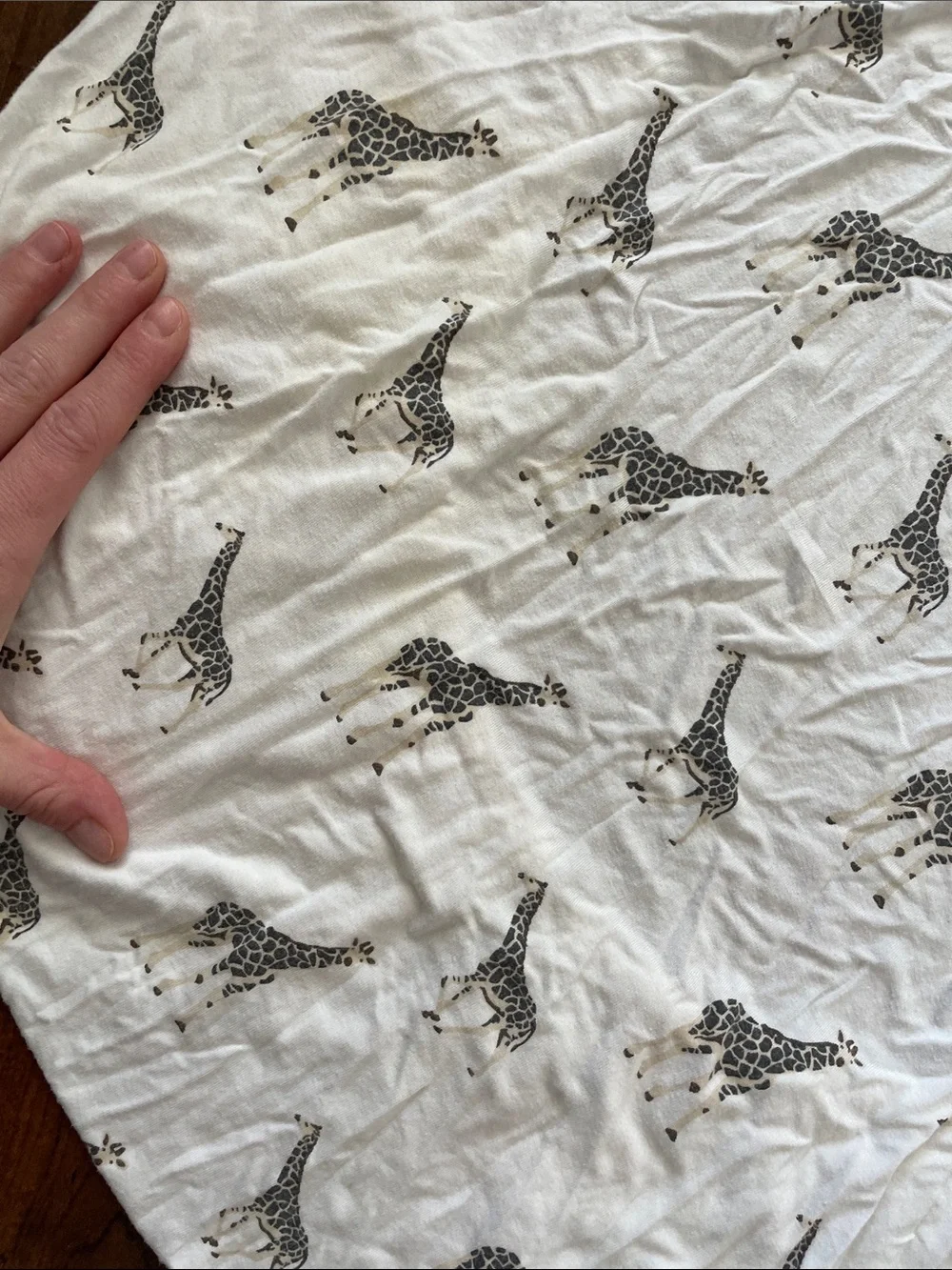 Little sleepies mini crib sheet